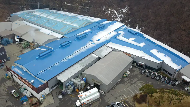 진천 공장 판넬 지붕·맞춤 갤러리 완공 시공 과정